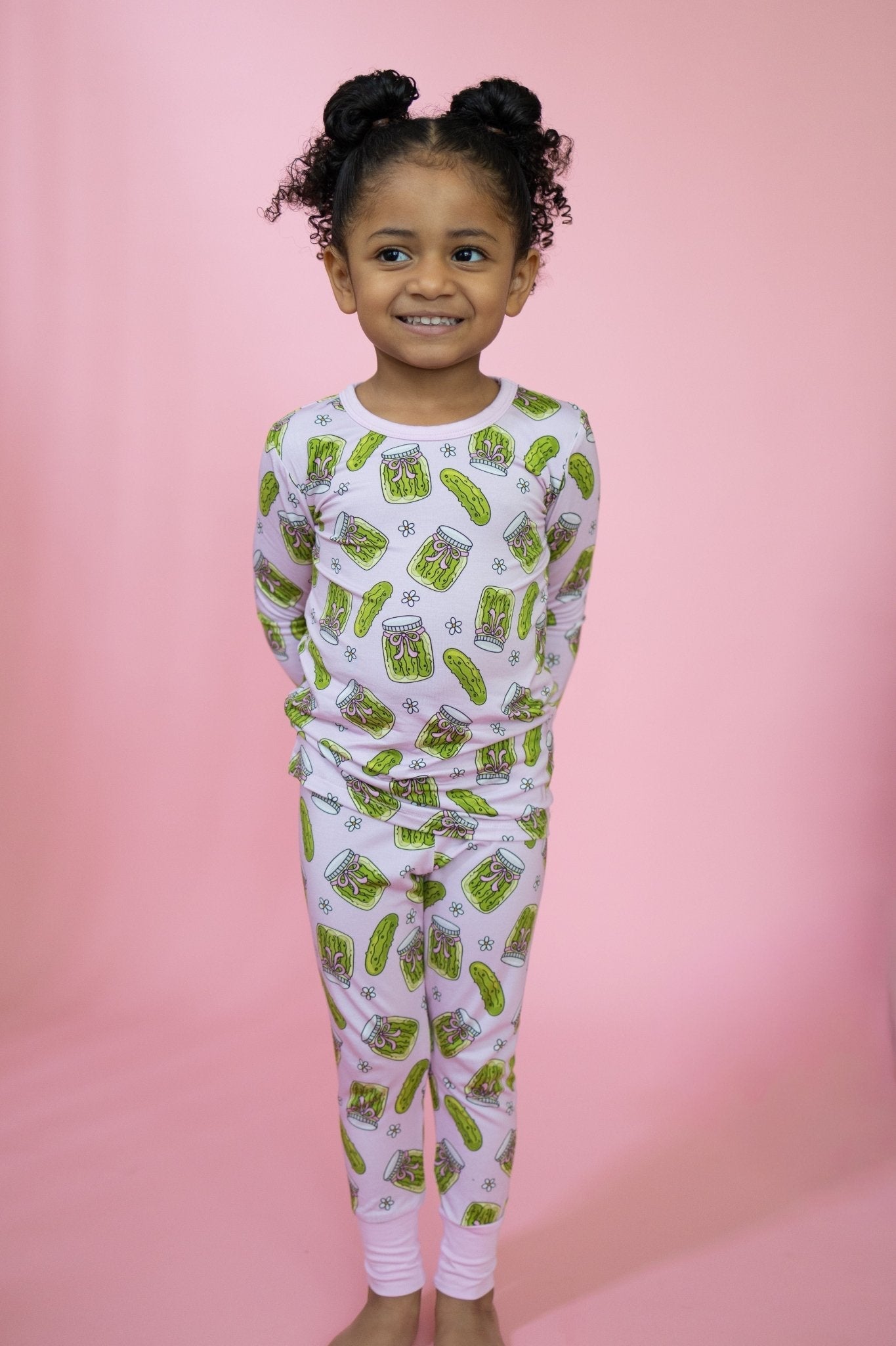 Pickled Pink Toddler PJs