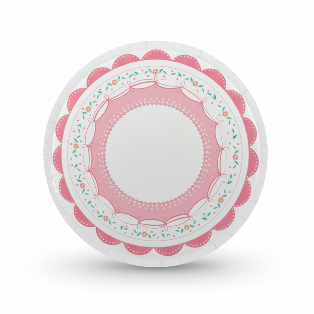 Pink Coquette Party Supplies Kit – Bow Aesthetic Birthday | Plates, Cups, Napkins | Party in a Box