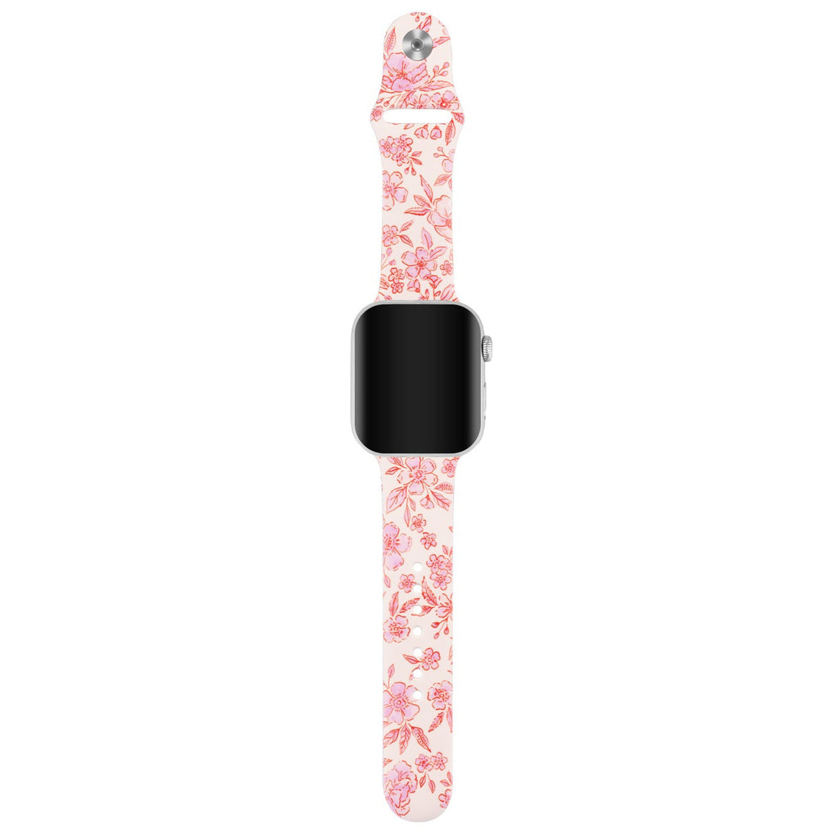 Pink Posy Watch Band