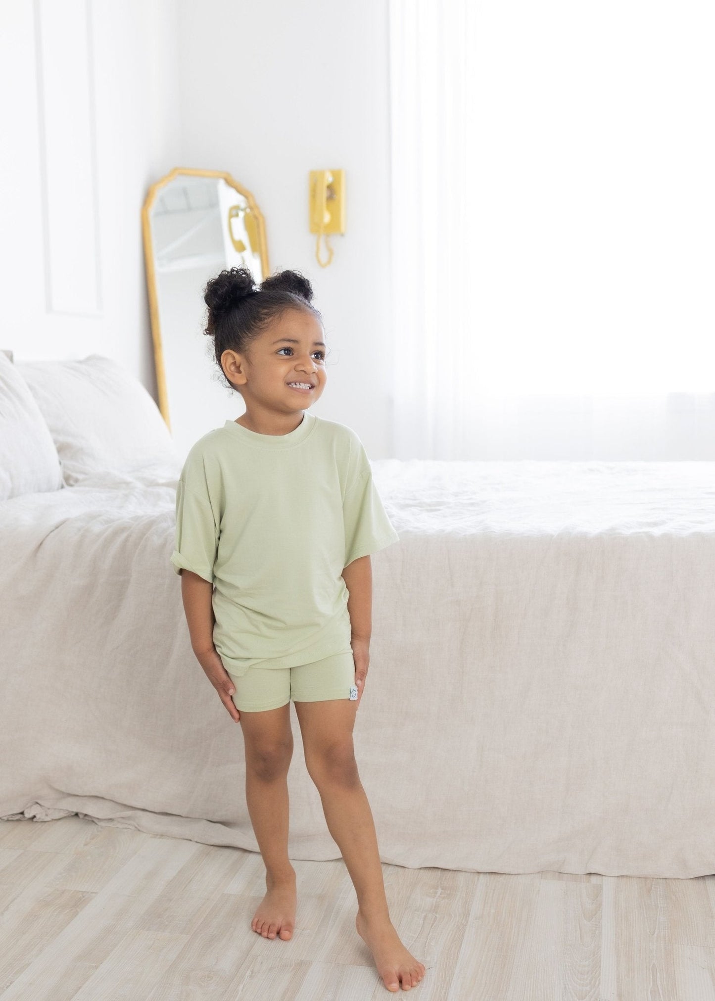 Pistachio Toddler Oversized Short Sleeve T-shirt
