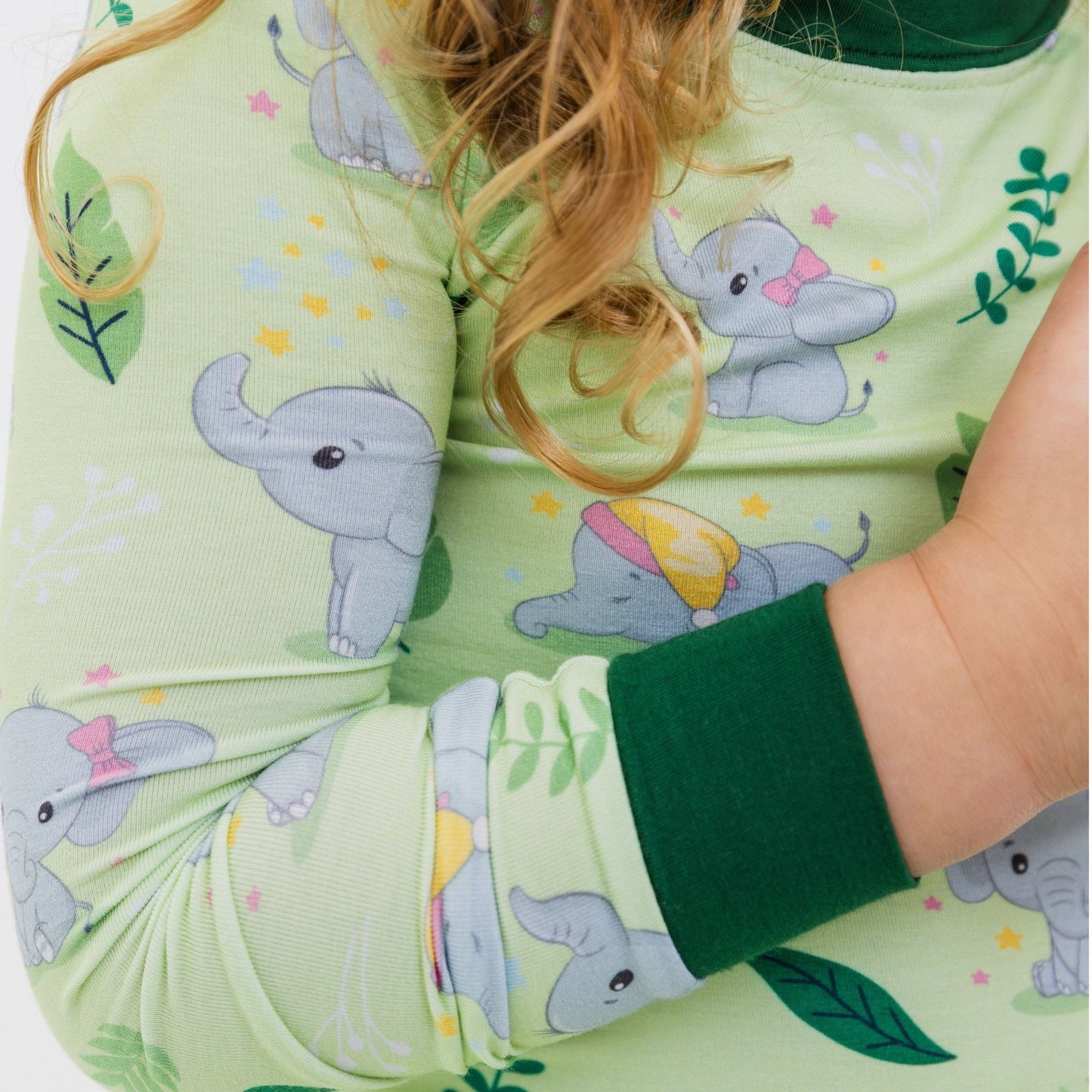 Playfully Strong Long Sleeve Pajamas