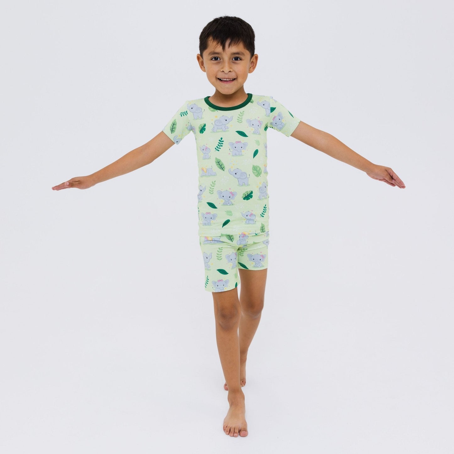 Playfully Strong Short Sleeve Pajamas
