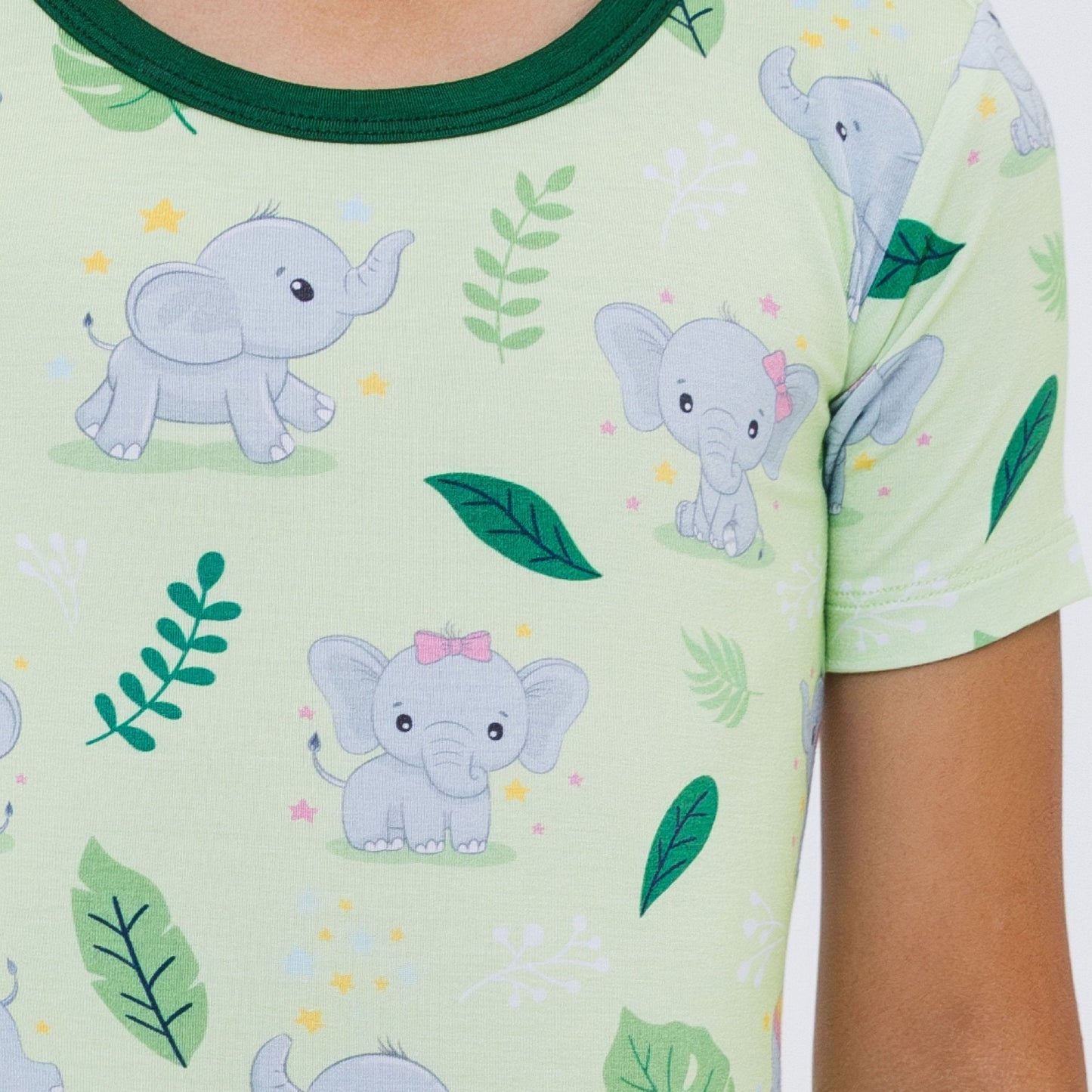 Playfully Strong Short Sleeve Pajamas