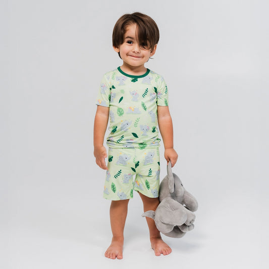 Playfully Strong Short Sleeve Pajamas