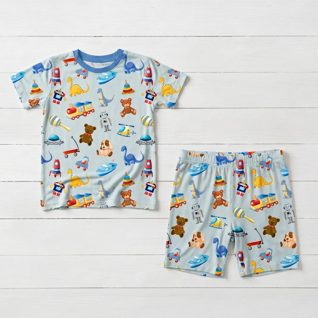 Playtime Buddies  Shorts Set Pajama