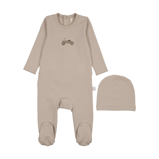 Graphic Footie-Grey
