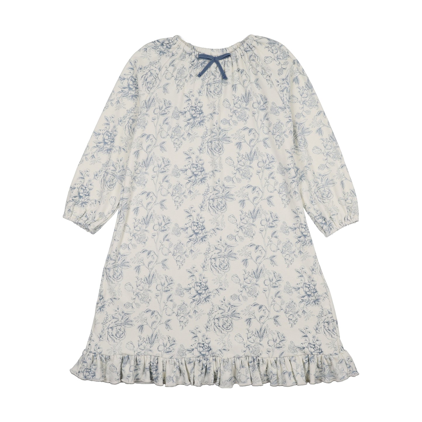 Toile Nightgown- Blue