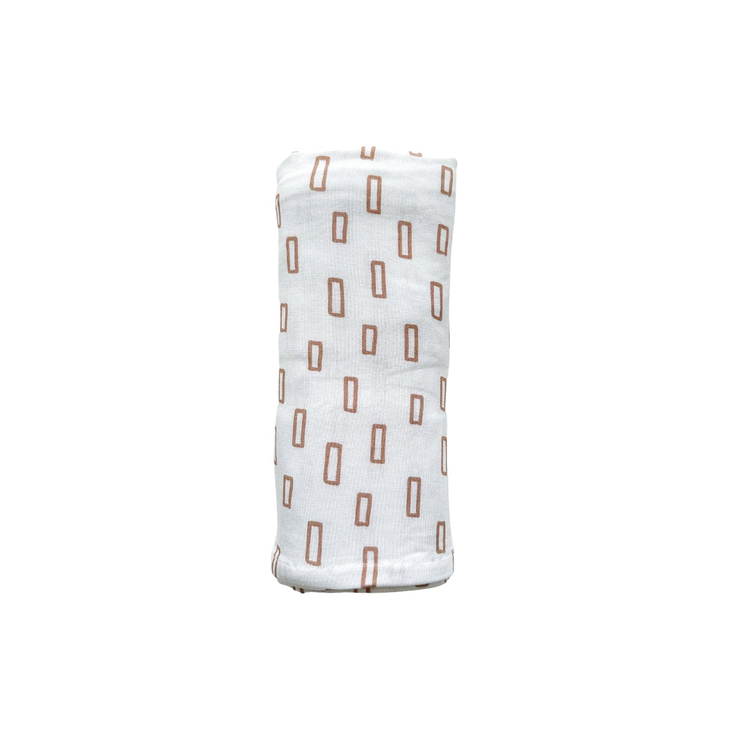 Neutral Rectangle Bamboo Baby Swaddle Blanket – Soft Stretch Newborn Swaddle