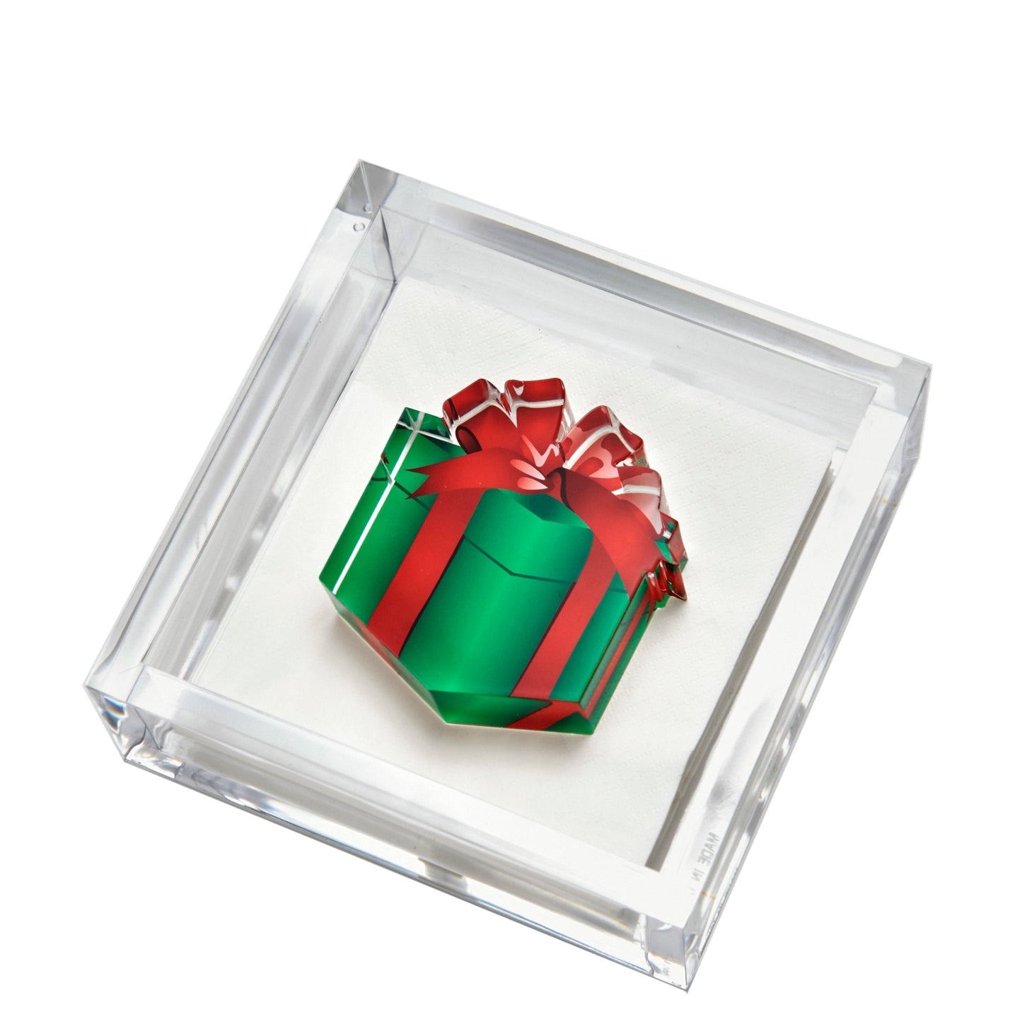 Present Acrylic Cocktail Napkin Holder