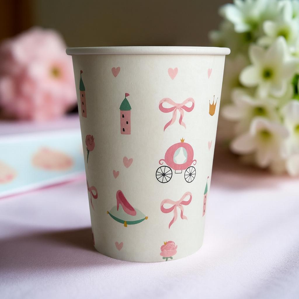 Princess Paper Cups 9oz  (8 Pack)