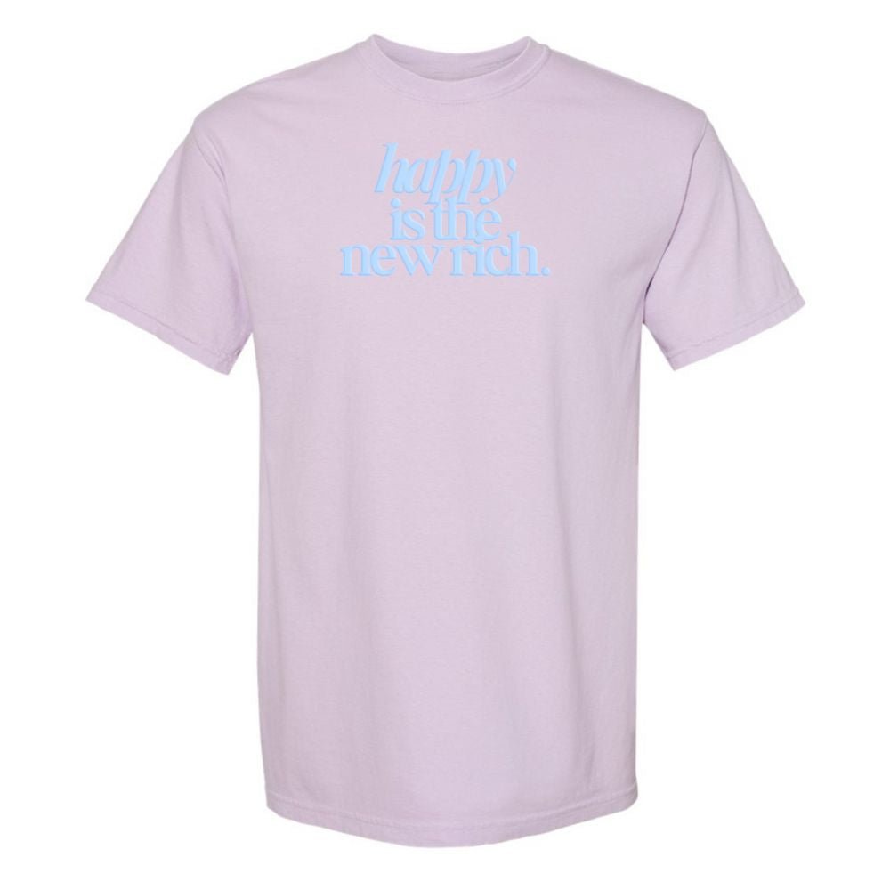 PUFF 'Happy Is The New Rich' T-Shirt
