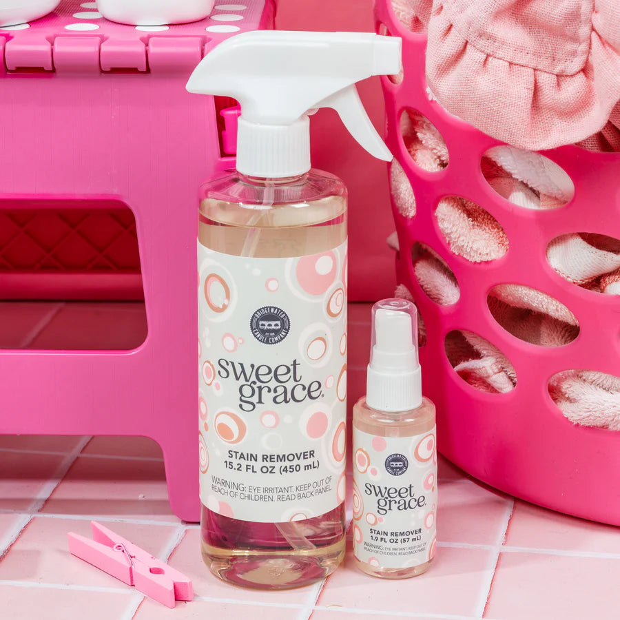Sweet Grace Stain Remover Spray – Luxury Laundry & Fabric Stain Remover 15.2 oz