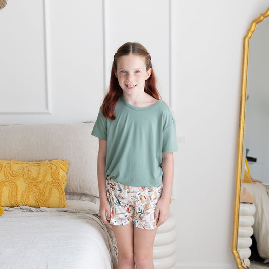 Book Club Short Youth Set