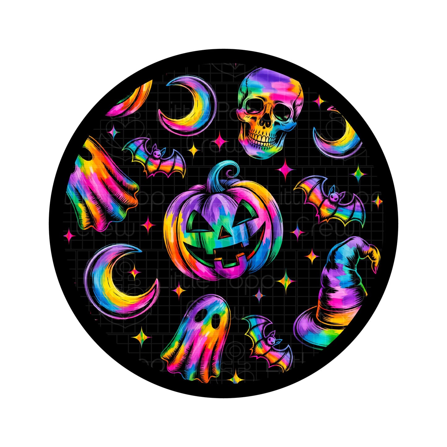 Halloween | Rainbow Haunts | Bamboo Zipper Pajamas