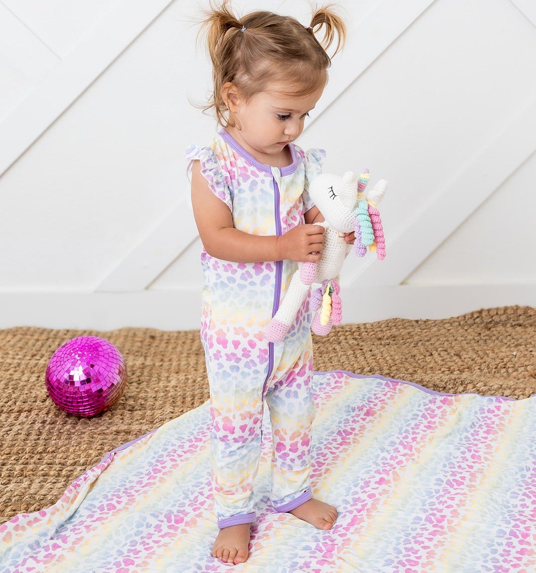 Aurora Flutter Romper