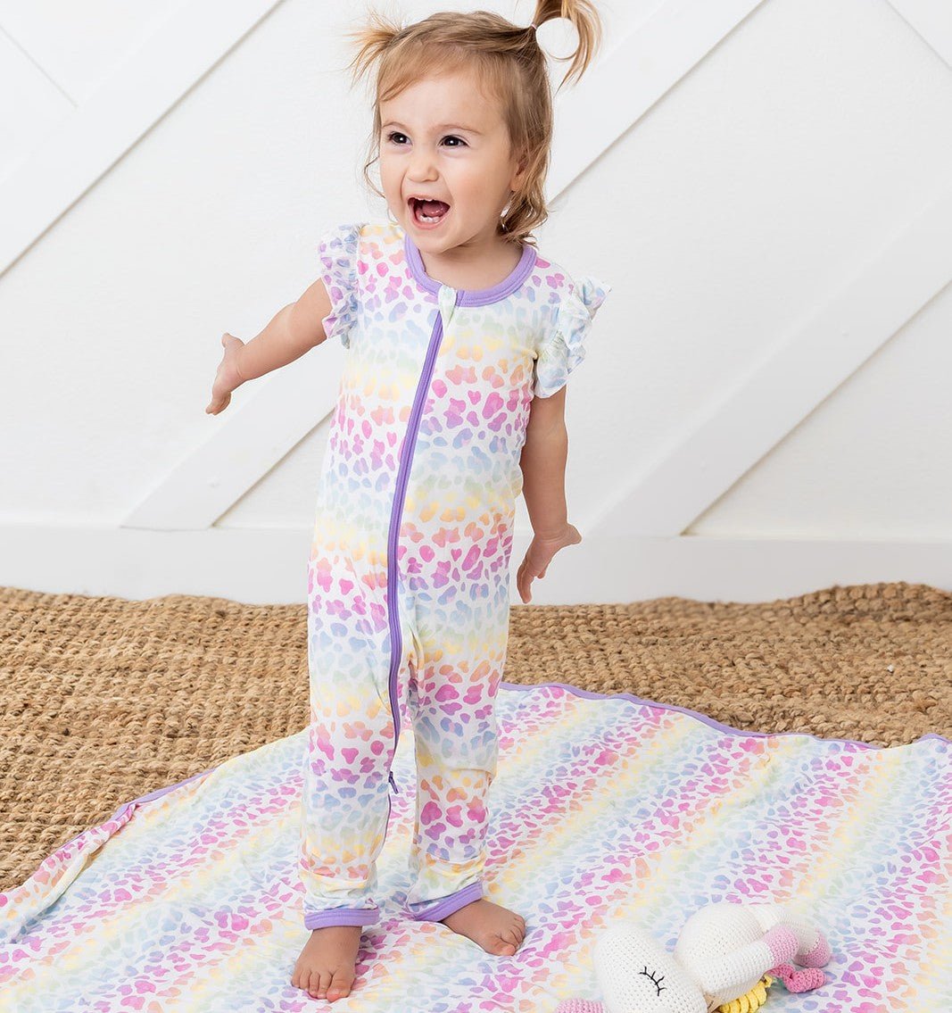 Aurora Flutter Romper