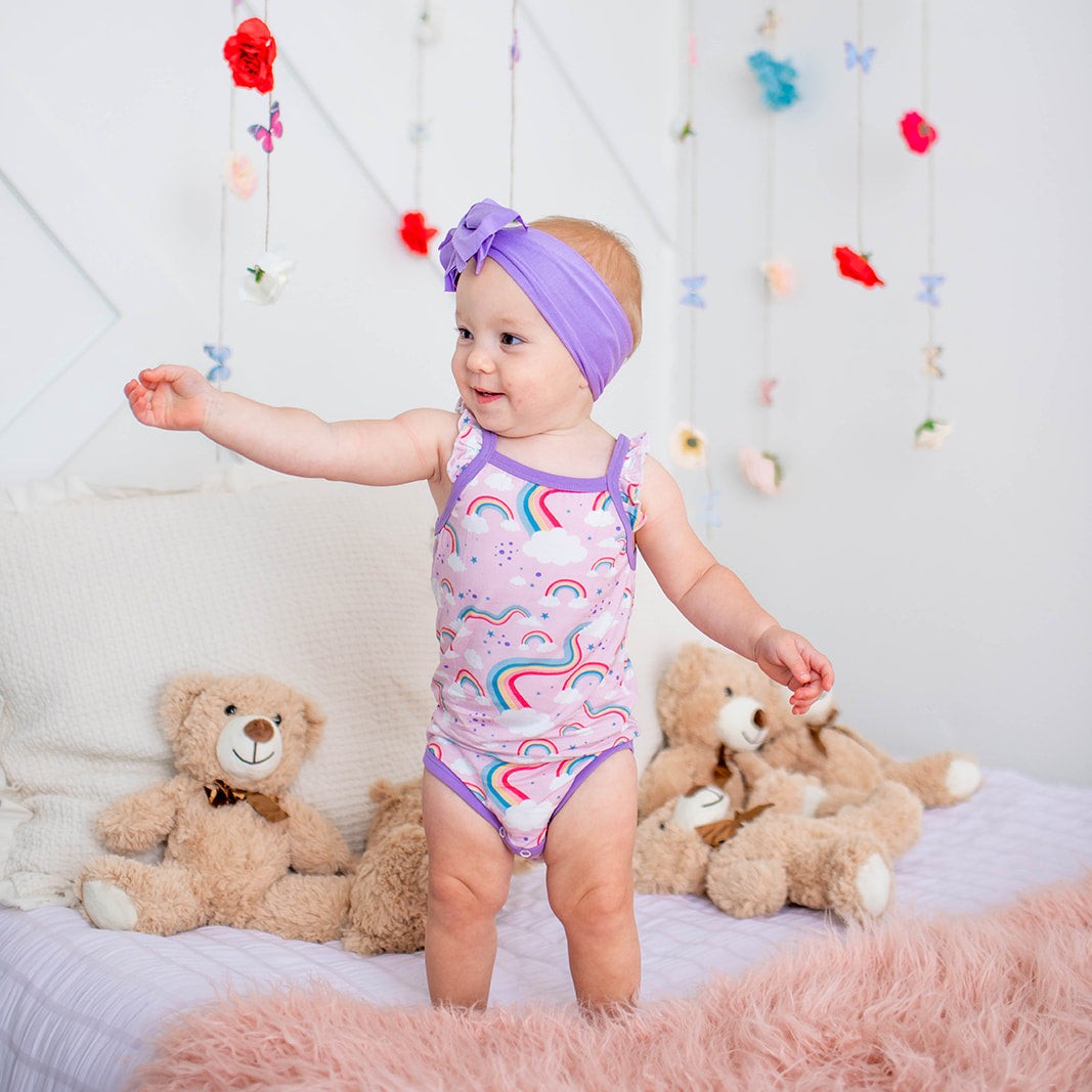 Rainbow Wishes Bubble Romper