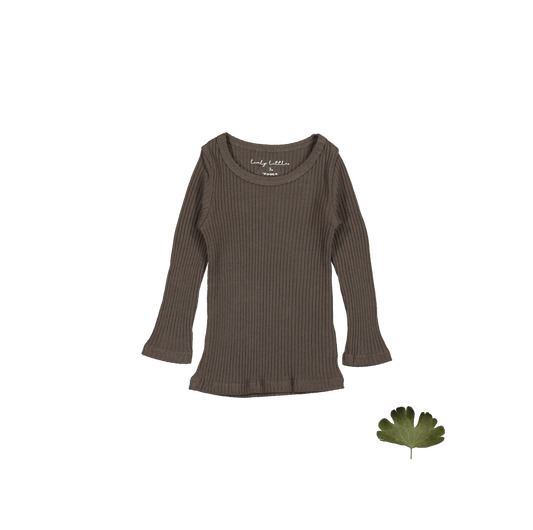 The Long Sleeve Tee - Cocoa