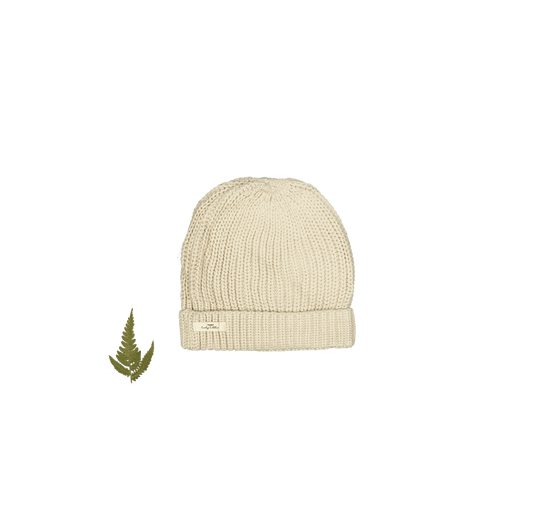 The Chunky Knit Hat - Bone