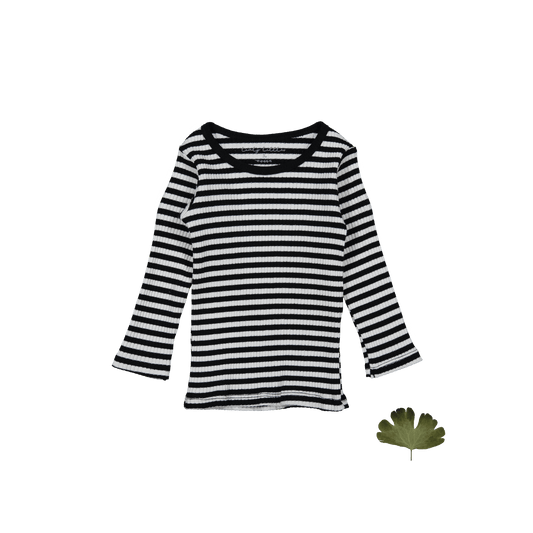 The Printed Long Sleeve Tee - Stripe