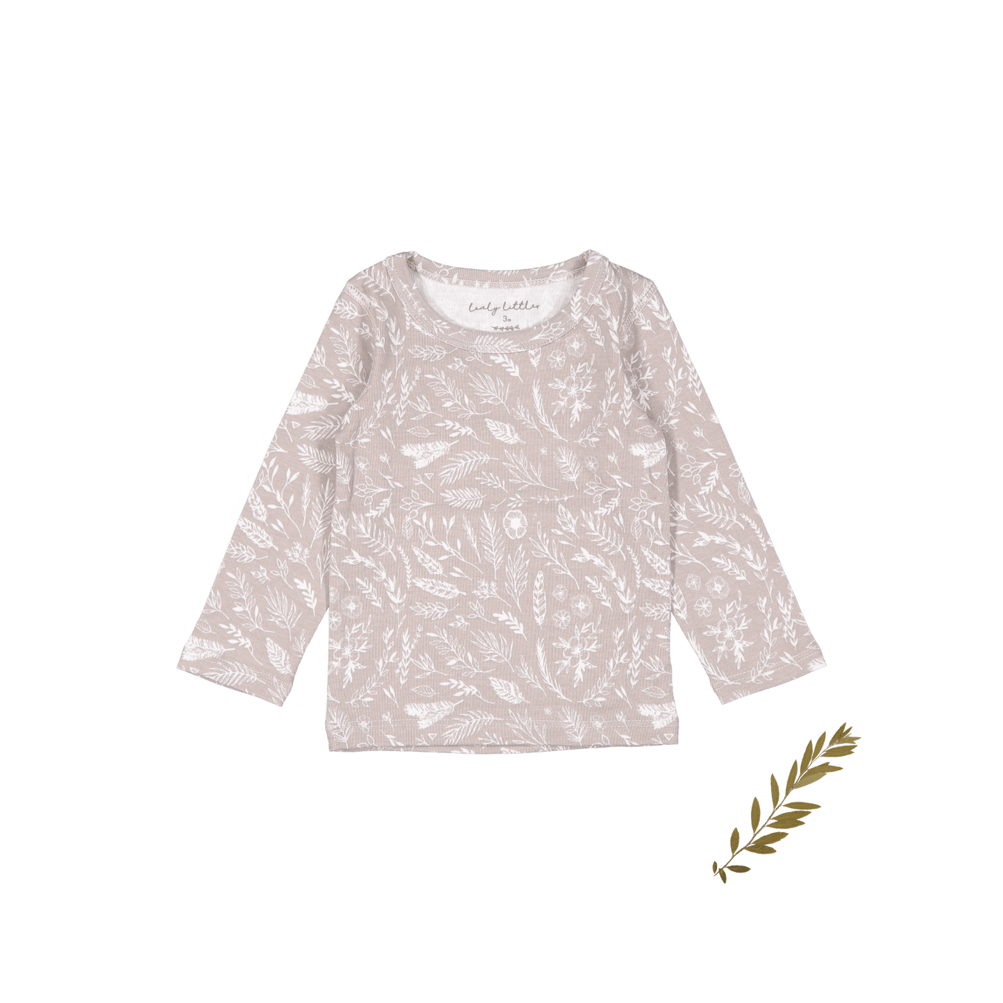 The Printed Long Sleeve Tee - Signature