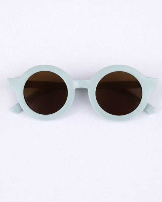 Retro Sunglasses - Baby Blue