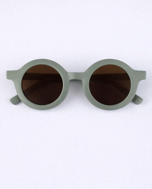 Retro Sunglasses - Smoke Sage