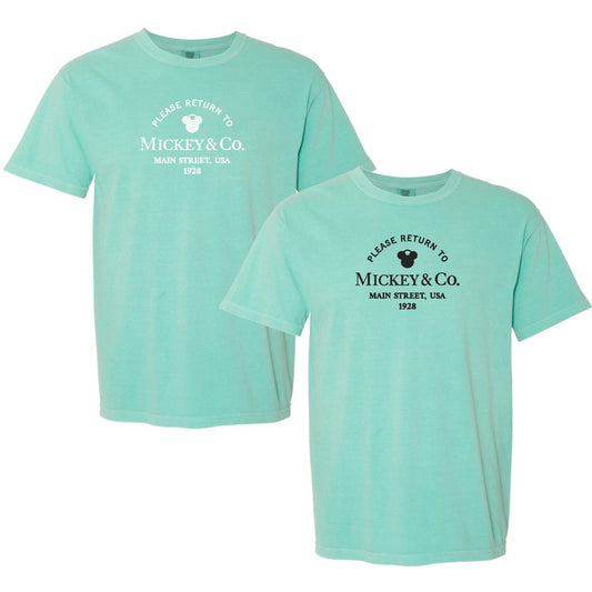 Return To Mickey & Co. Embroidered T-Shirt