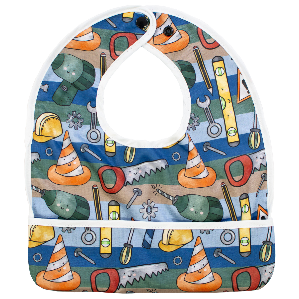 Reusable Flip Pocket Bib