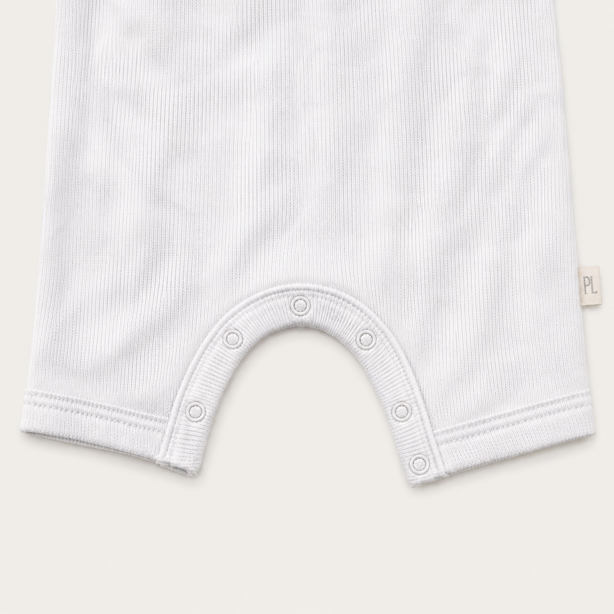 Rib Marble Shortall Onesie