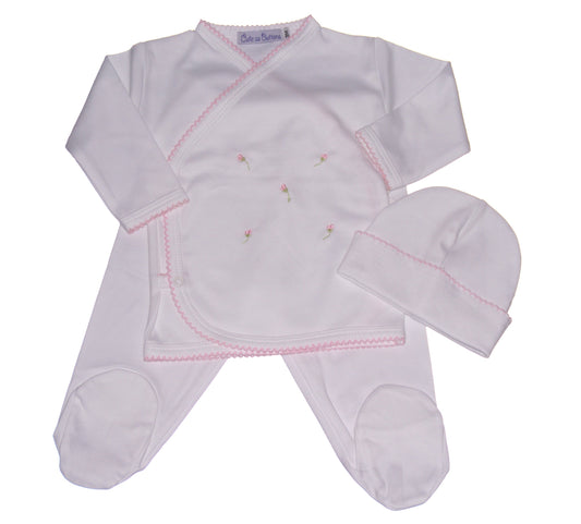 Rosebud Take Me Home Layette 3 piece Set