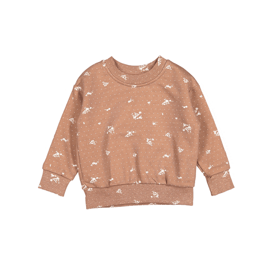 The Printed Sweatshirt - Rosewood Floral