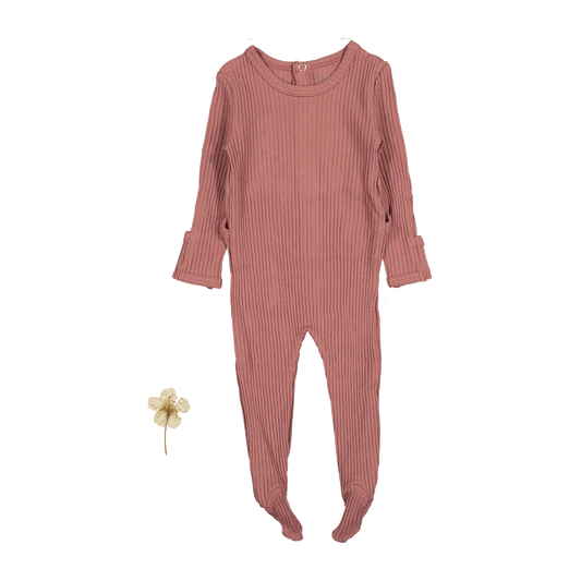 The Romper - Rosewood Ribbed
