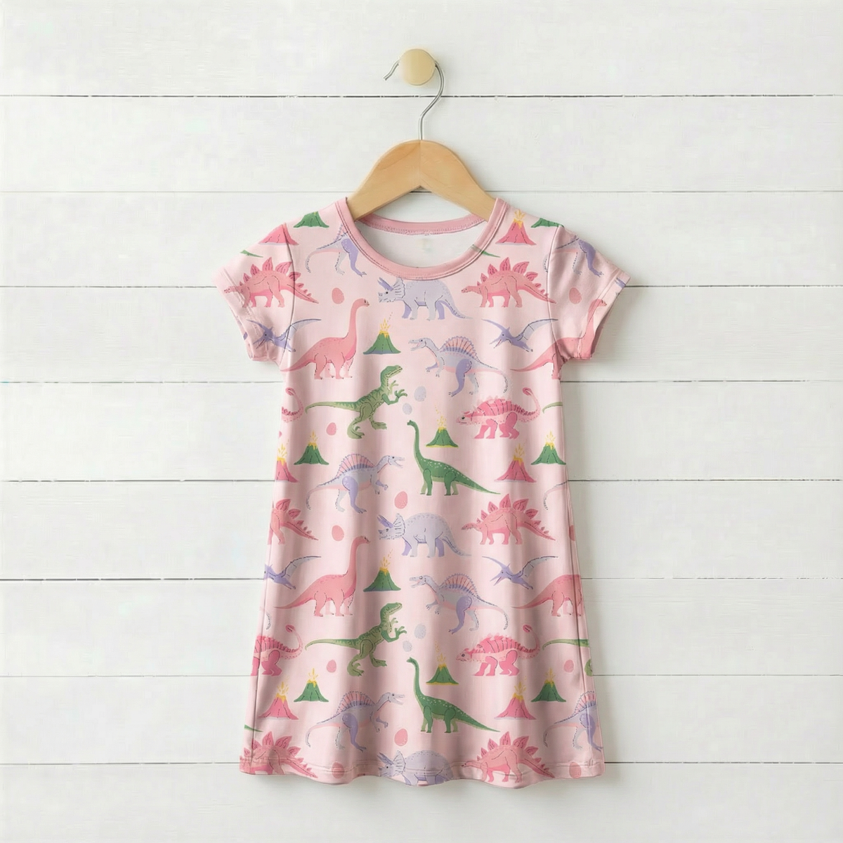 Rosy Rex A-Line Dress