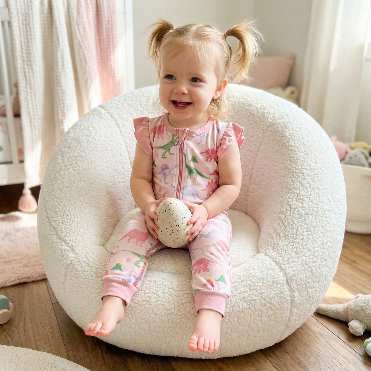 Rosy Rex Romper