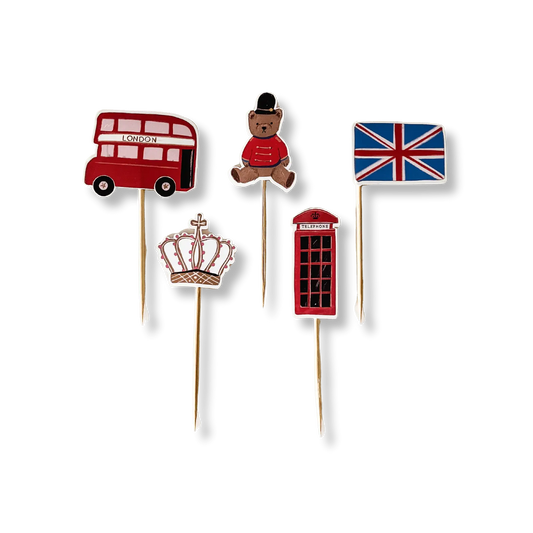 Royal London Cupcake Toppers (10pcs)