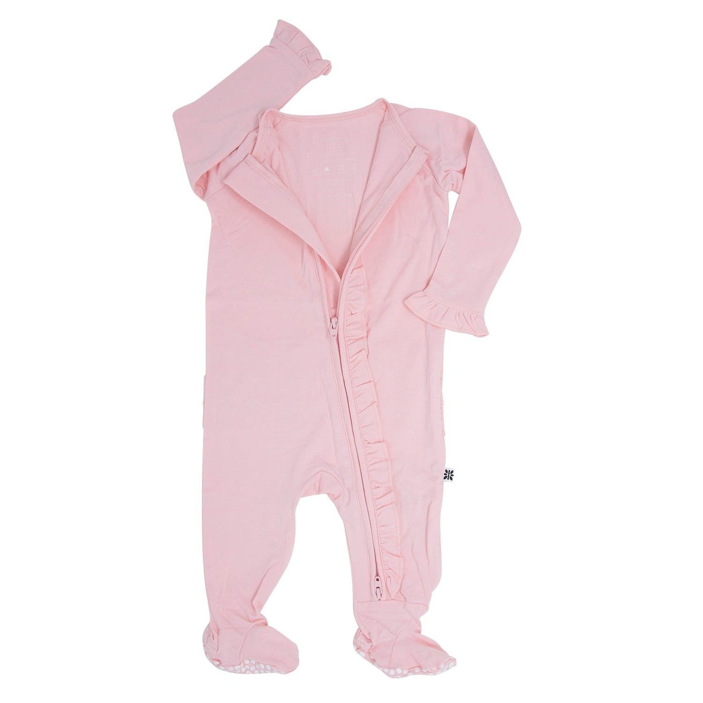 Perfect Pink Ruffle Footie