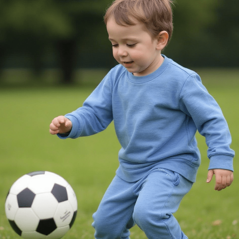 Sailor Blue Crew Neck Jogger Set