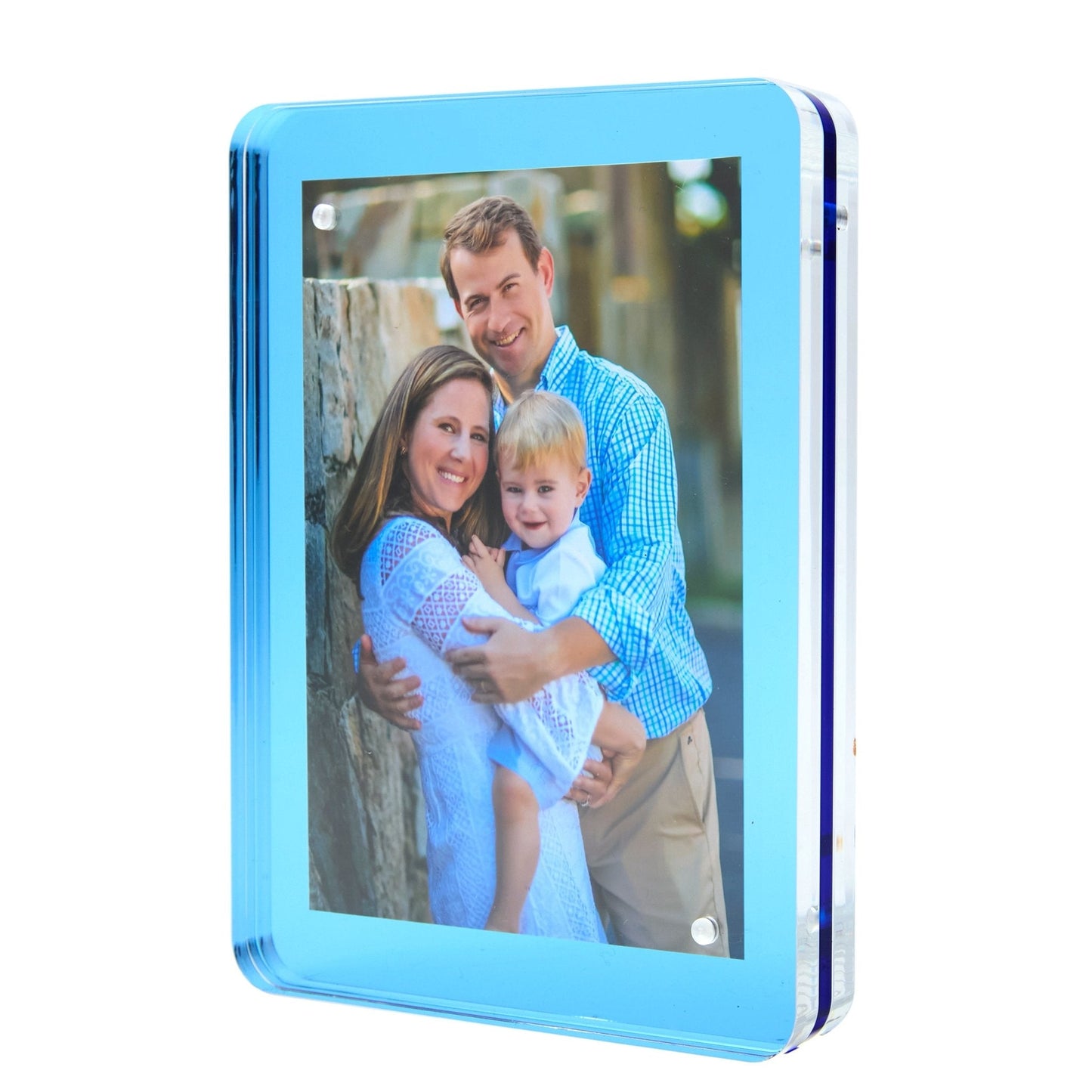 Sapphire Acrylic 5" x 7" Flip Frame
