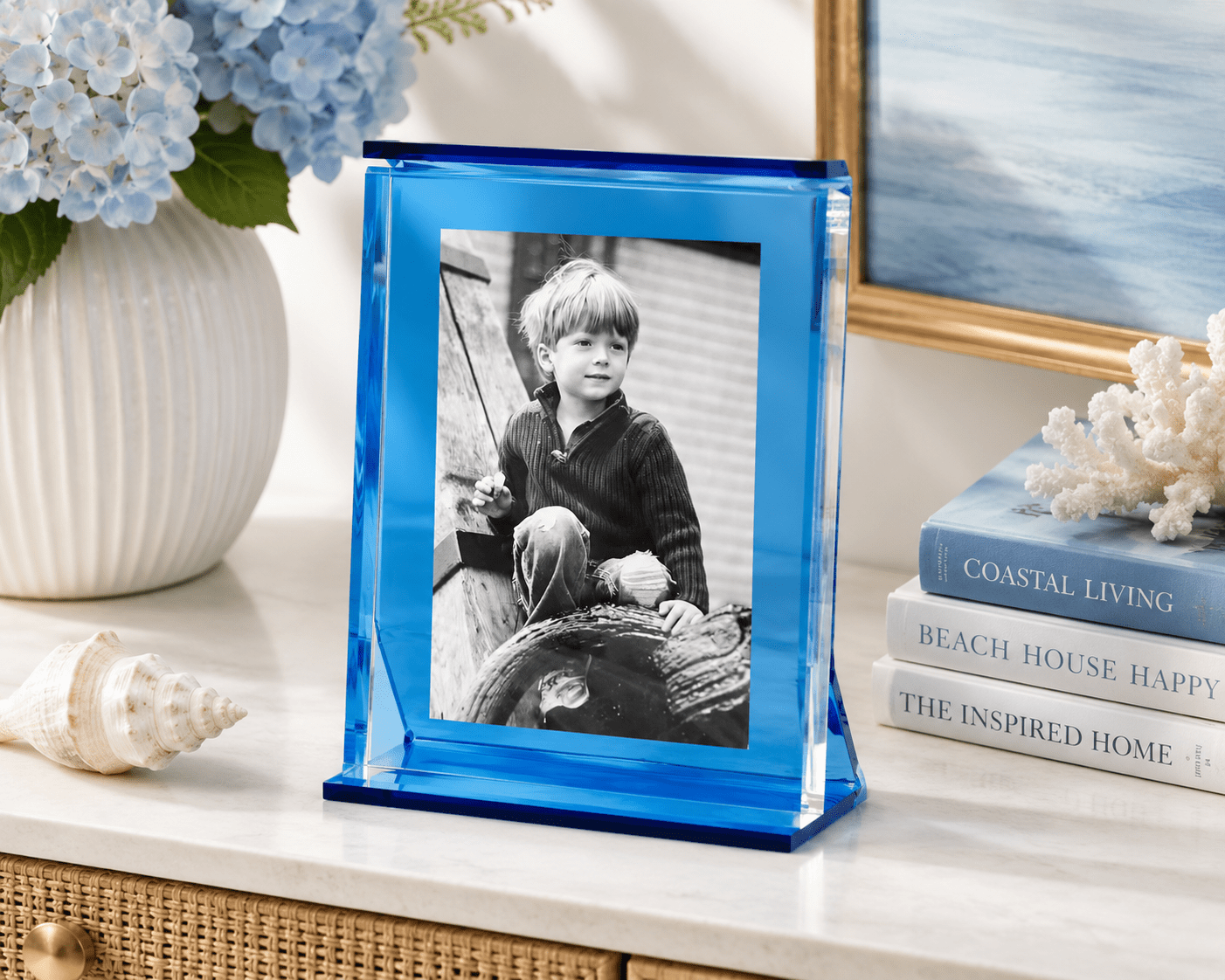 Sapphire Acrylic Retro Frame