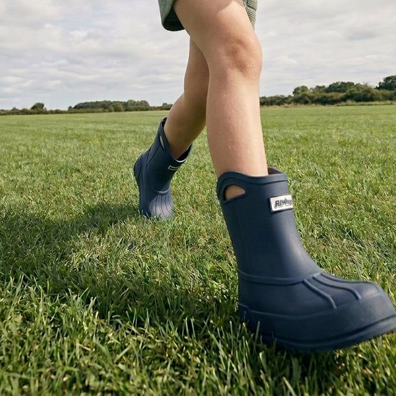 KIDS SCOUT BLACK RAIN BOOT