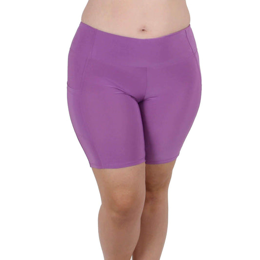 Signature Shortlette Slipshort with 3 Pockets 8" | Orchid
