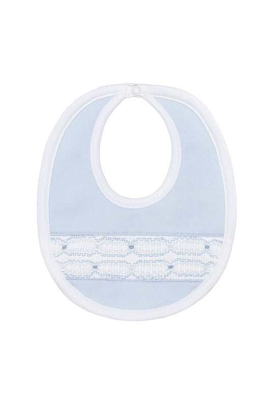 Signature Smocked Boys Bib