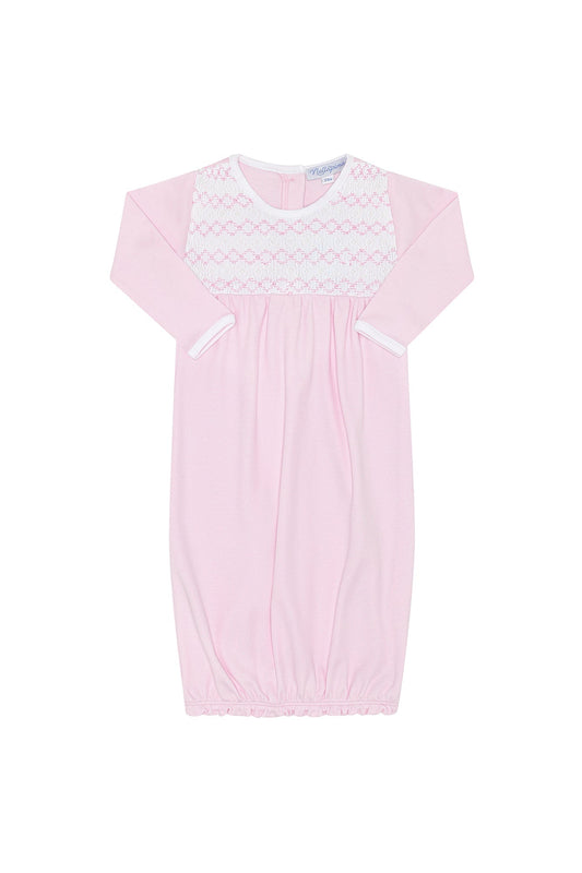 Signature Smocked Girls Gown