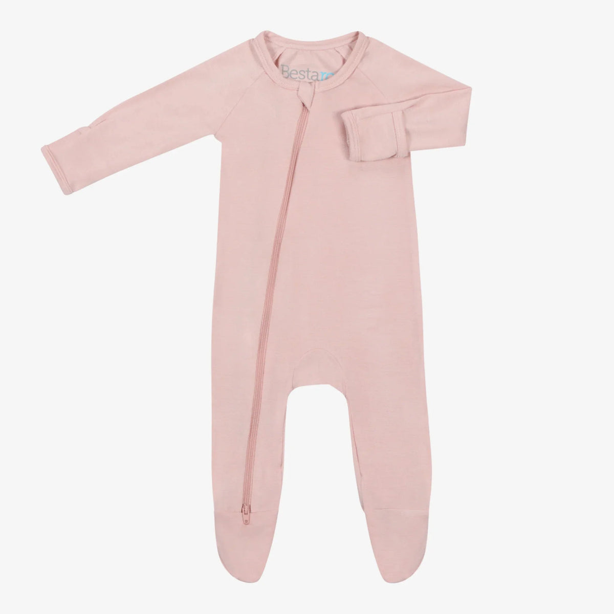 Silver Pink Footie
