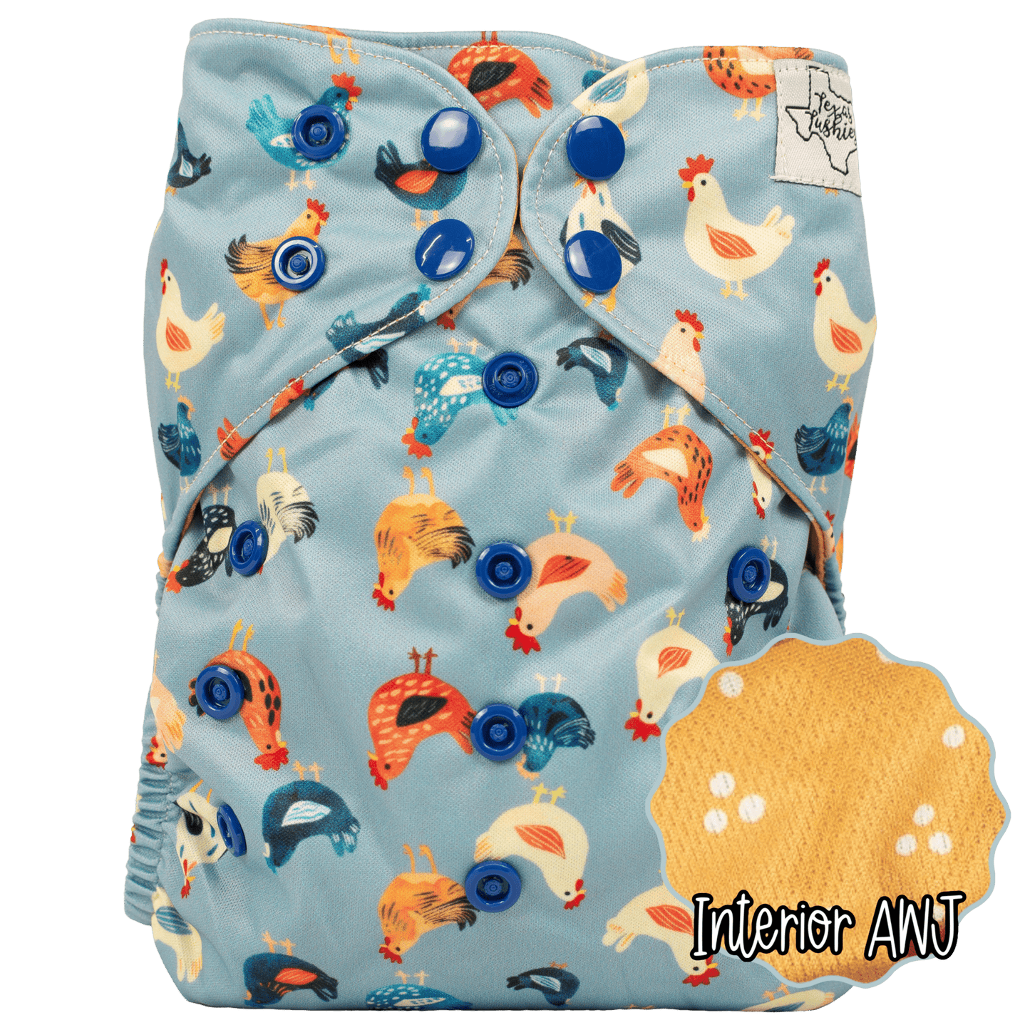 Slim Fit AIO Cloth Diaper