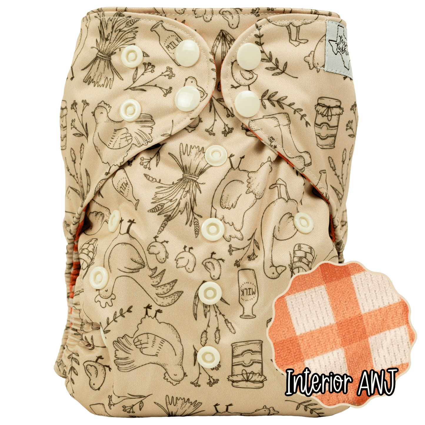 Slim Fit Pocket Cloth Diaper