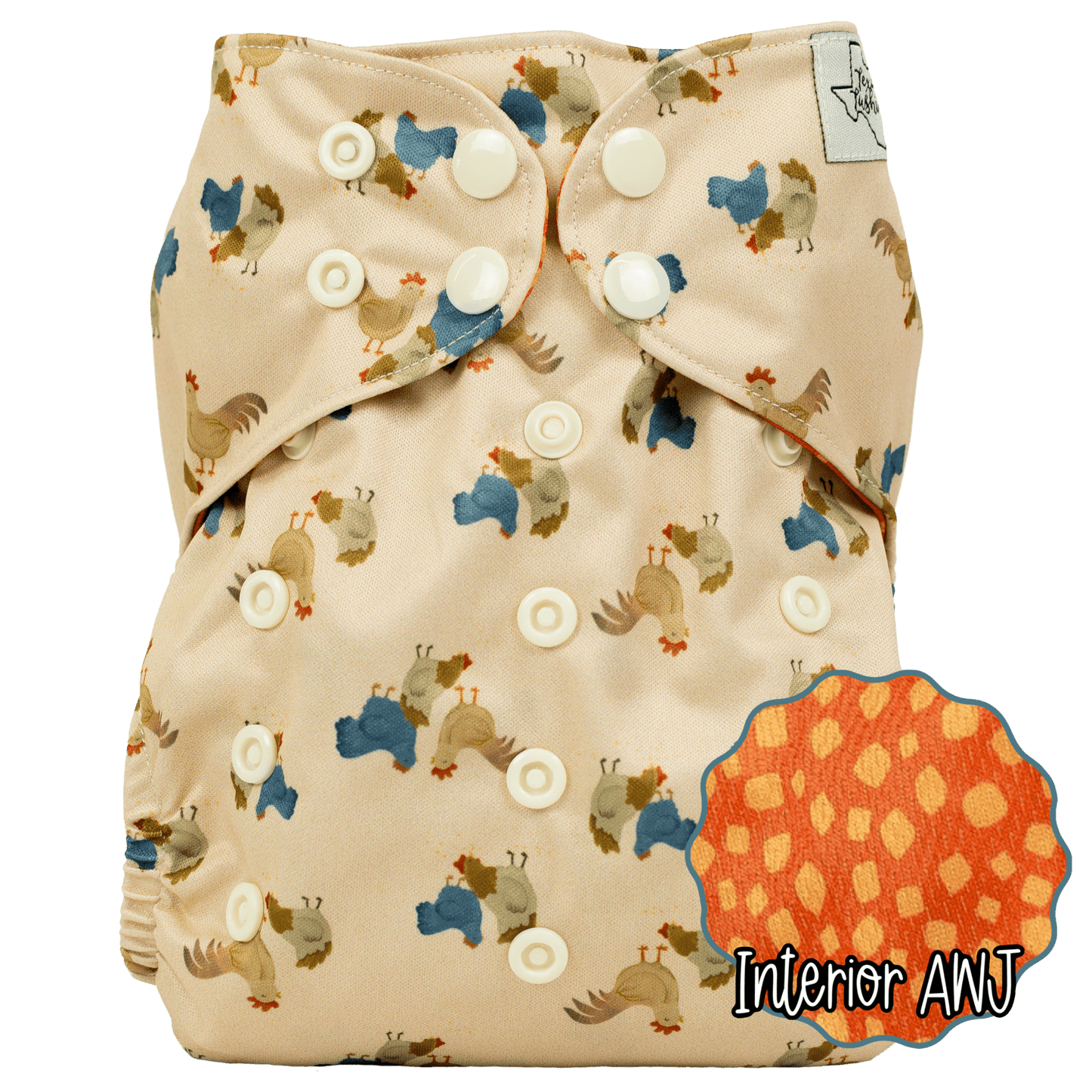 Slim Fit AIO Cloth Diaper