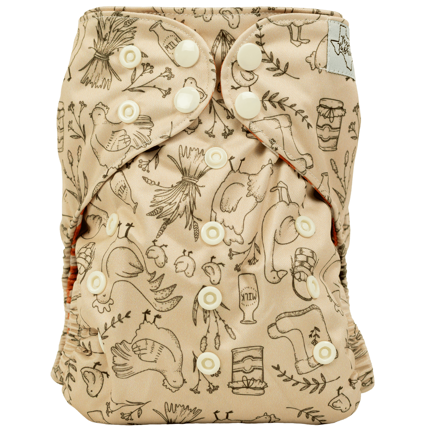 Slim Fit AIO Cloth Diaper