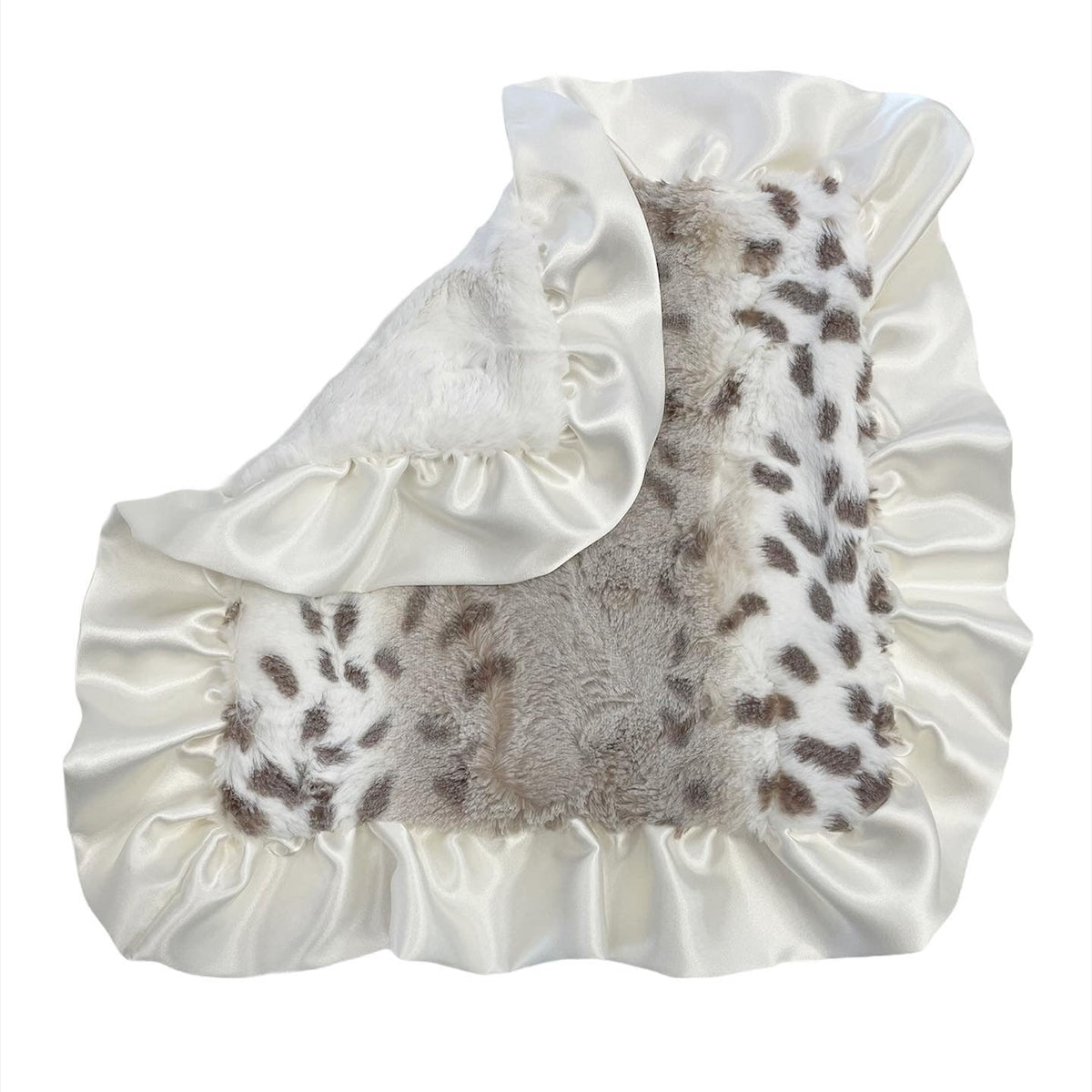 Snowcat Ivory | Luxe Baby Security Lovie